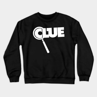 Clue White Crewneck Sweatshirt